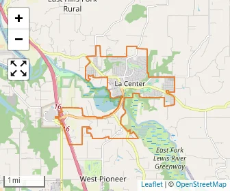 Area schools map